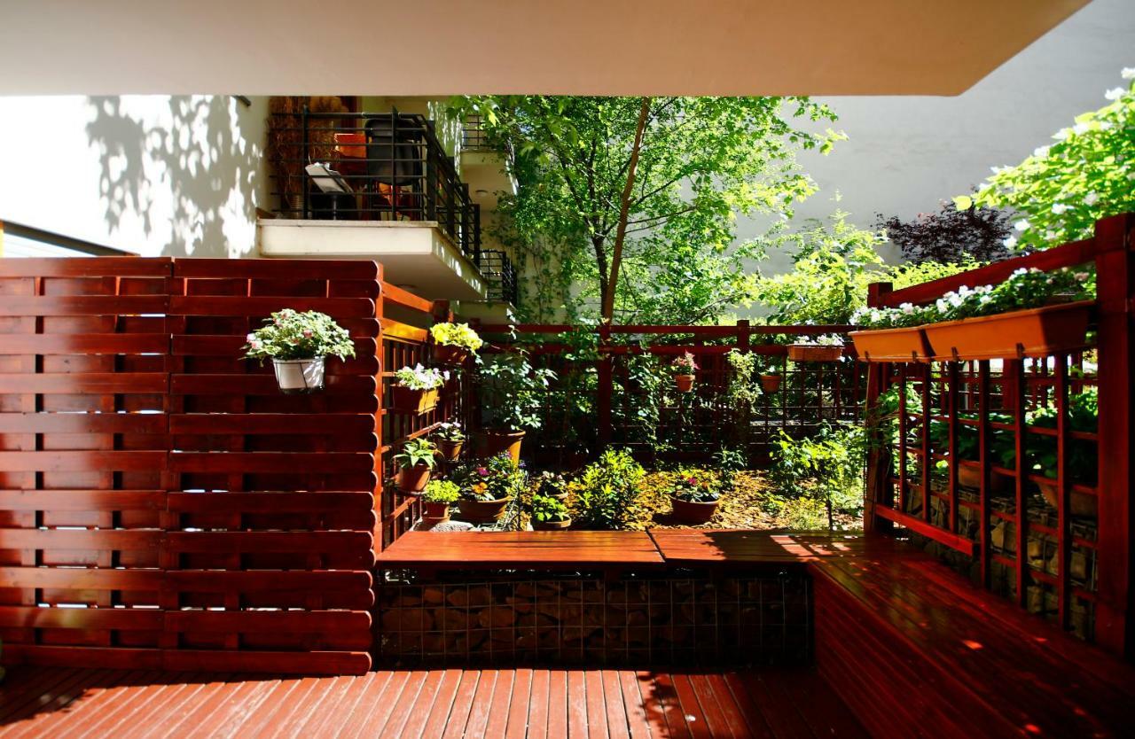 ブダペストDowntown Garden Isle In Urban Style-Free Parkingアパートメント エクステリア 写真